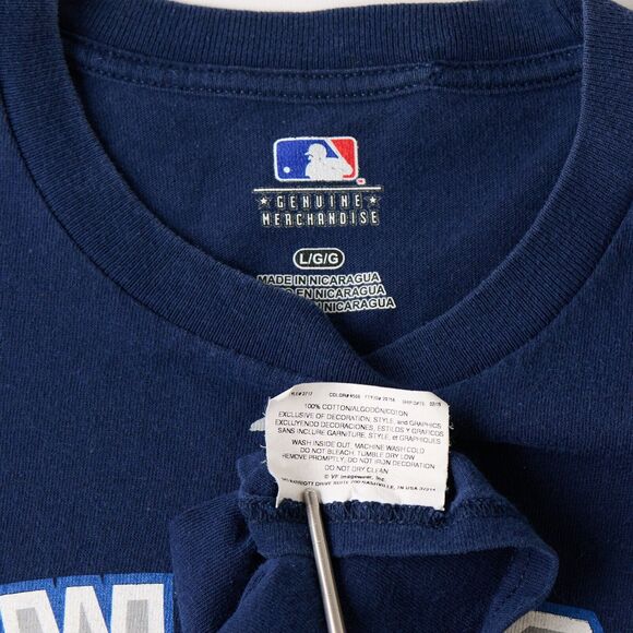 VF Imagewear New York Yankees T-Shirt Mens L Navy MLB Baseball Fan Graphic Retro - Picture 8 of 12